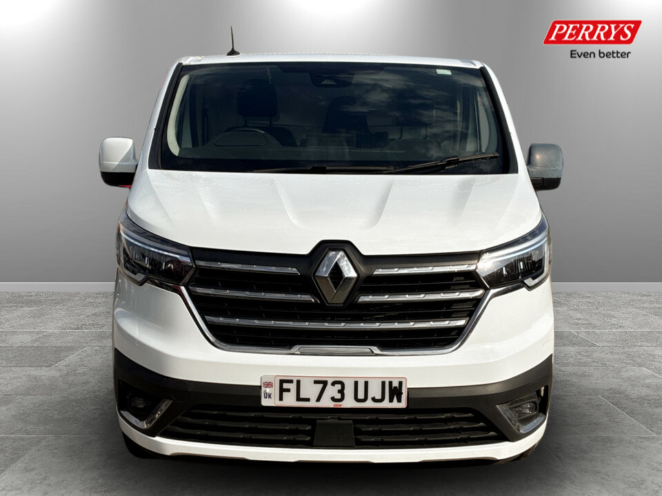 Renault Trafic Sl30 Blue Dci 150 Extra Van Edc FL73UJW White #2