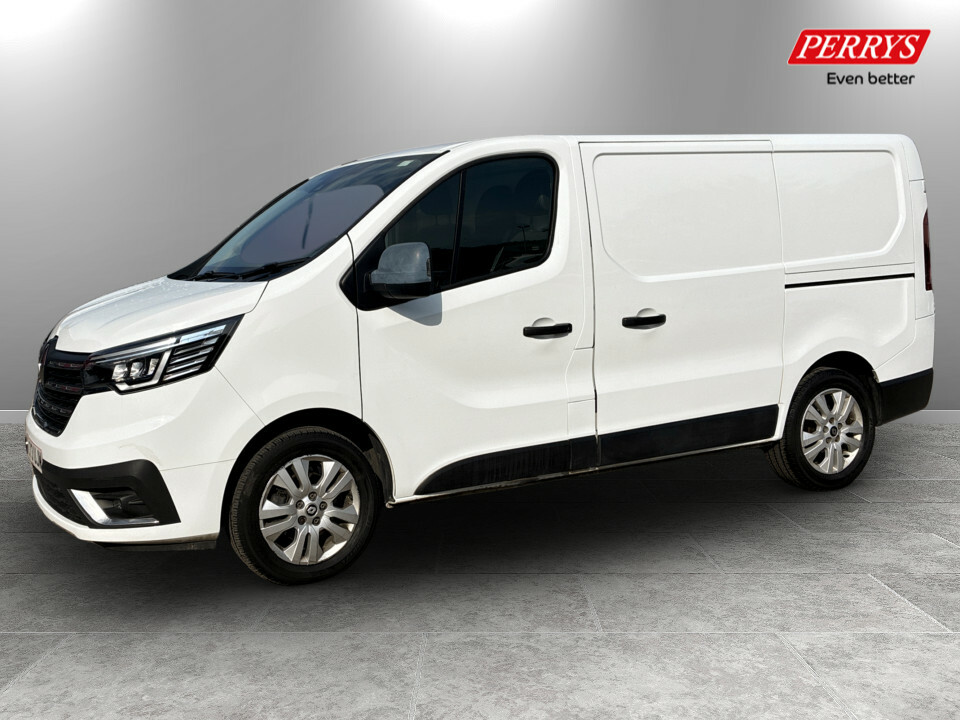 Renault Trafic Sl30 Blue Dci 150 Extra Van Edc FL73UJW White #3