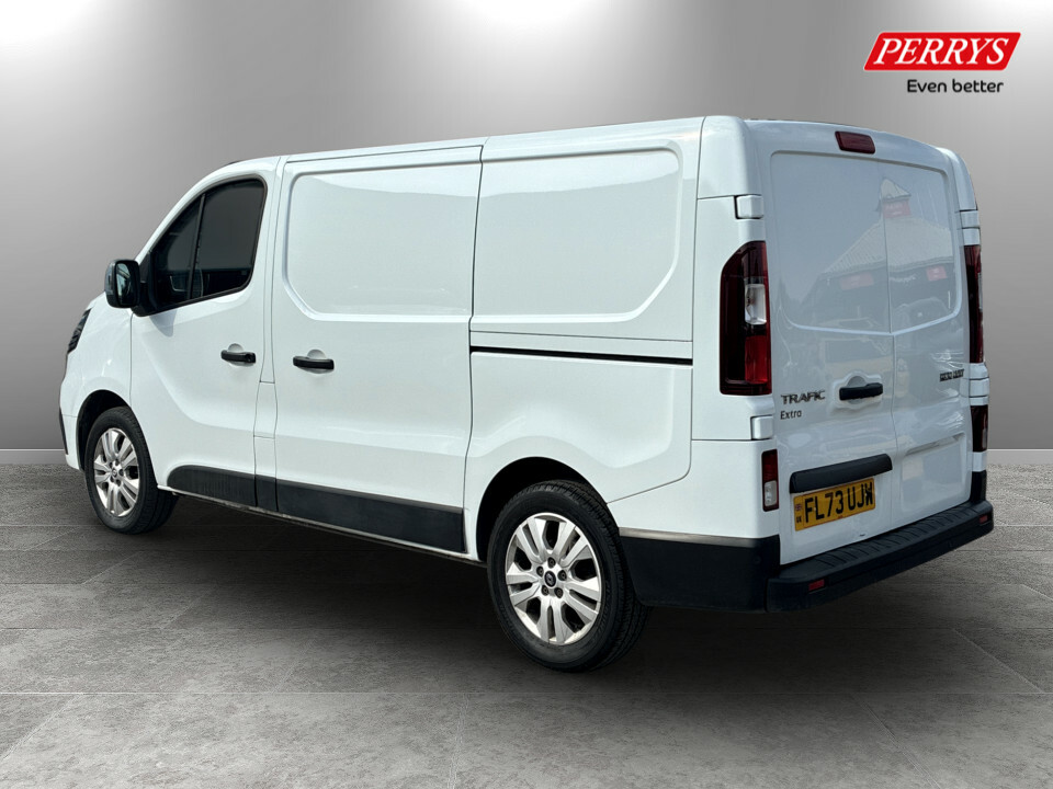 Renault Trafic Sl30 Blue Dci 150 Extra Van Edc FL73UJW White #5