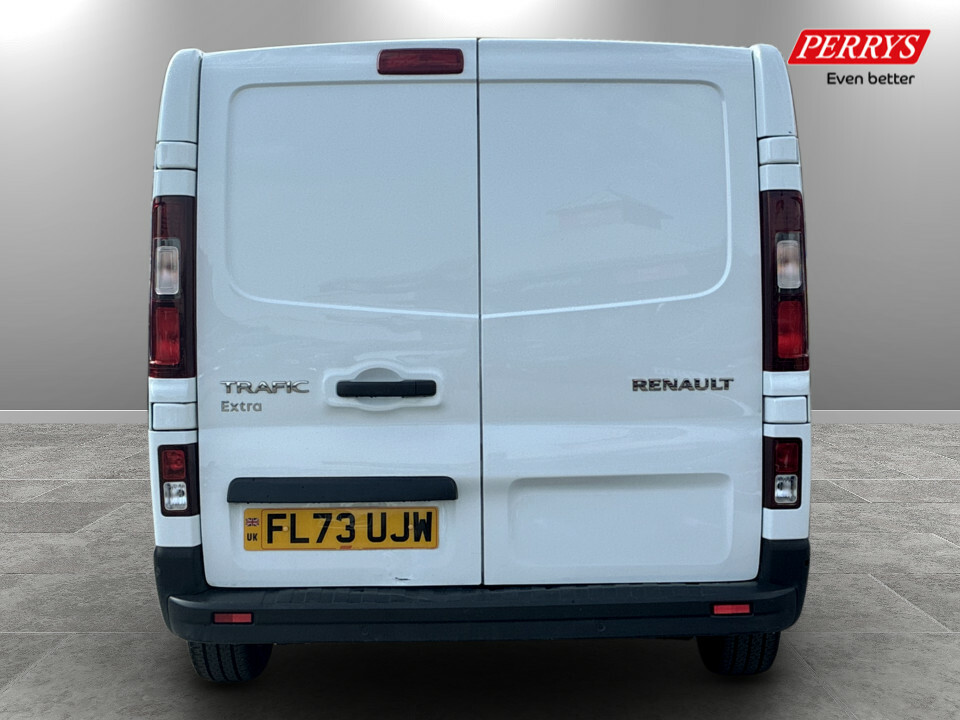 Renault Trafic Sl30 Blue Dci 150 Extra Van Edc FL73UJW White #6