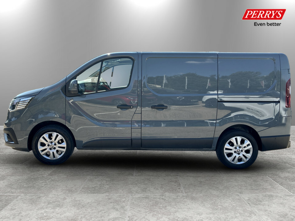 Renault Trafic Sl30 Blue Dci 130 Extra Van ET23OJN Grey #4