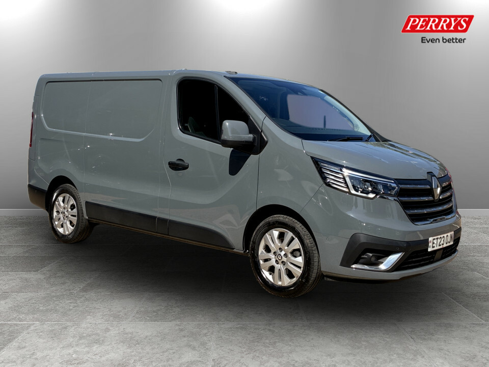 Renault Trafic Sl30 Blue Dci 130 Extra Van Grey