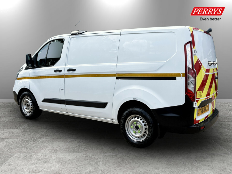 Ford Transit Custom 2.0 Ecoblue 105Ps Low Roof Leader Van YS69KXJ White #5