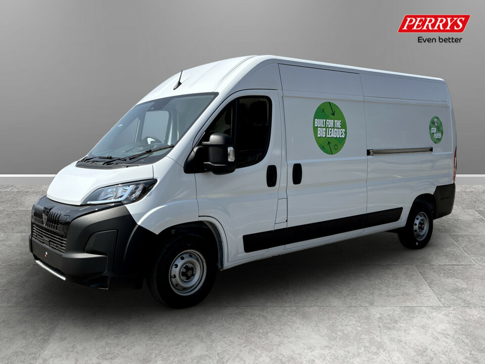 Peugeot Boxer 2.2 Bluehdi 140 H2 Van Professional PJ26WXC White #3