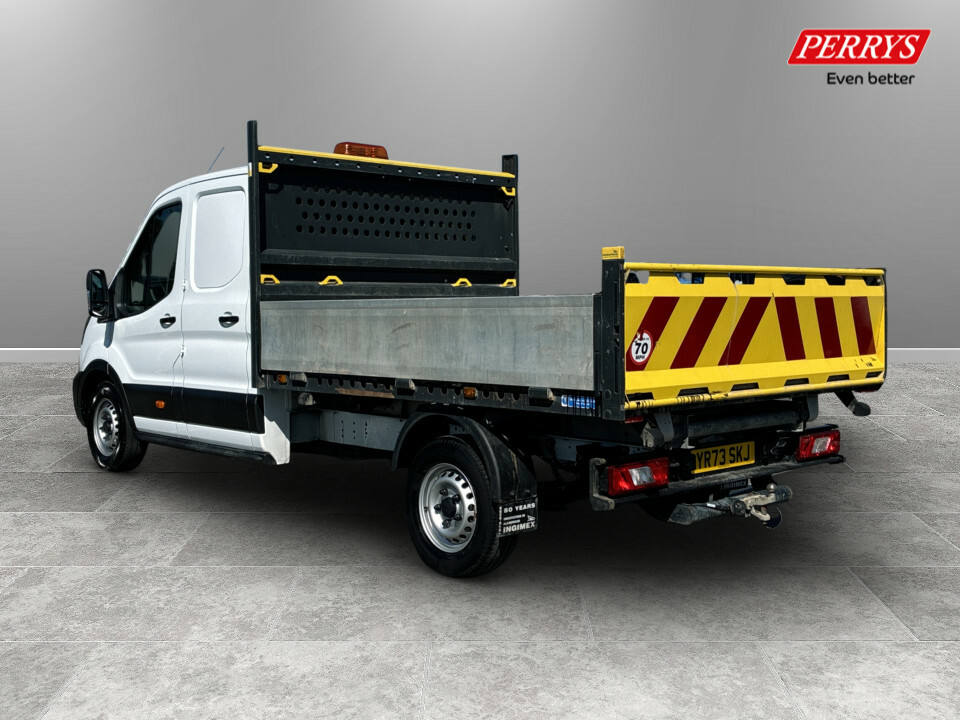 Ford Transit Custom 2.0 Ecoblue 130Ps Double Cab Chassis YR73SKJ White #5