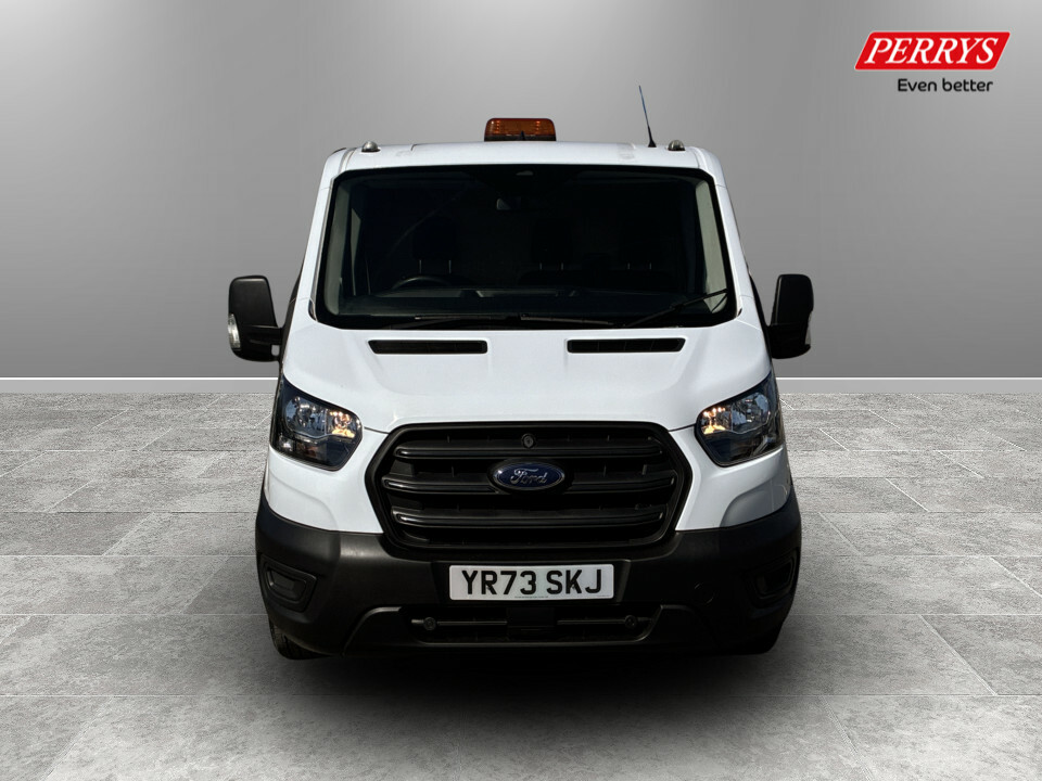 Ford Transit Custom 2.0 Ecoblue 130Ps Double Cab Chassis YR73SKJ White #2