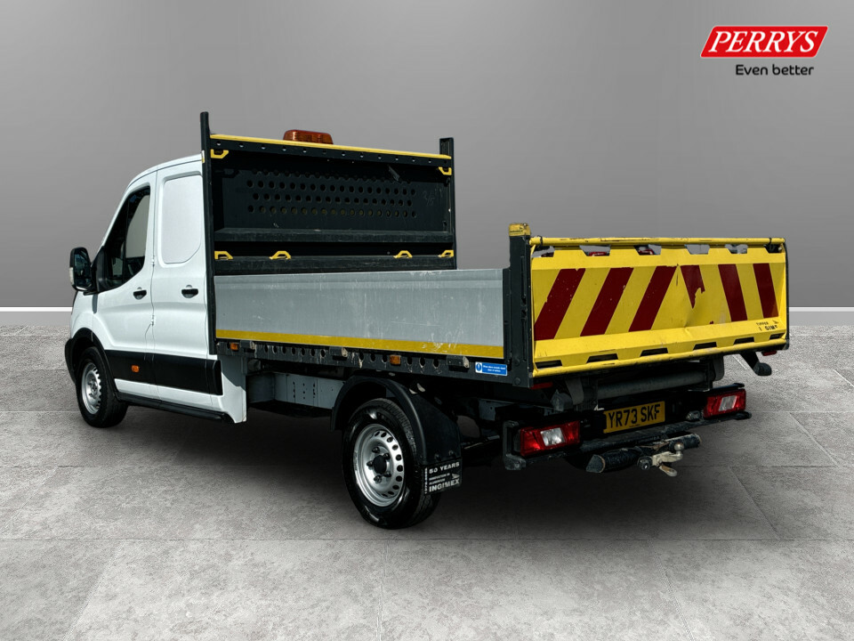 Ford Transit Custom 2.0 Ecoblue 130Ps Double Cab Chassis YR73SKF White #5