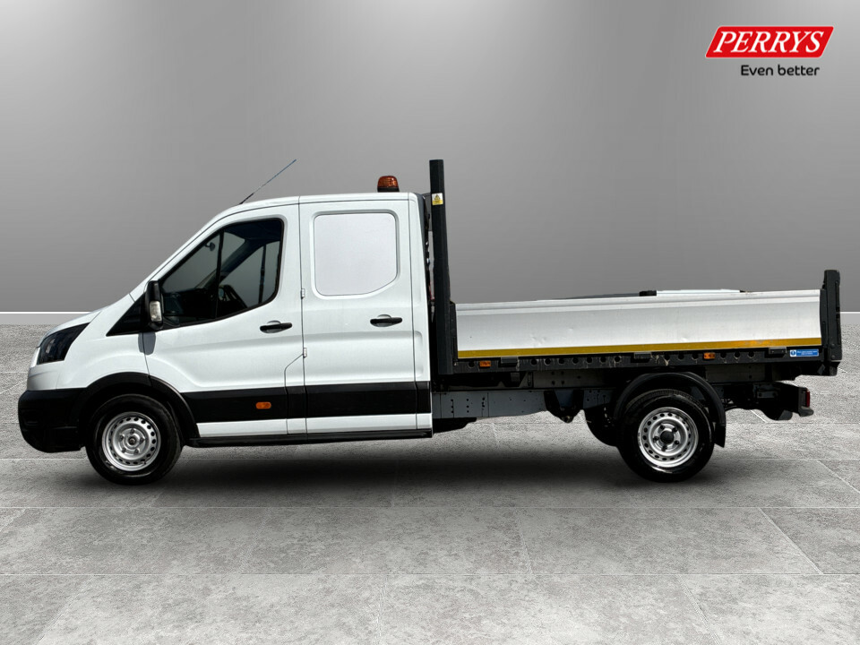Ford Transit Custom 2.0 Ecoblue 130Ps Double Cab Chassis YR73SKF White #4