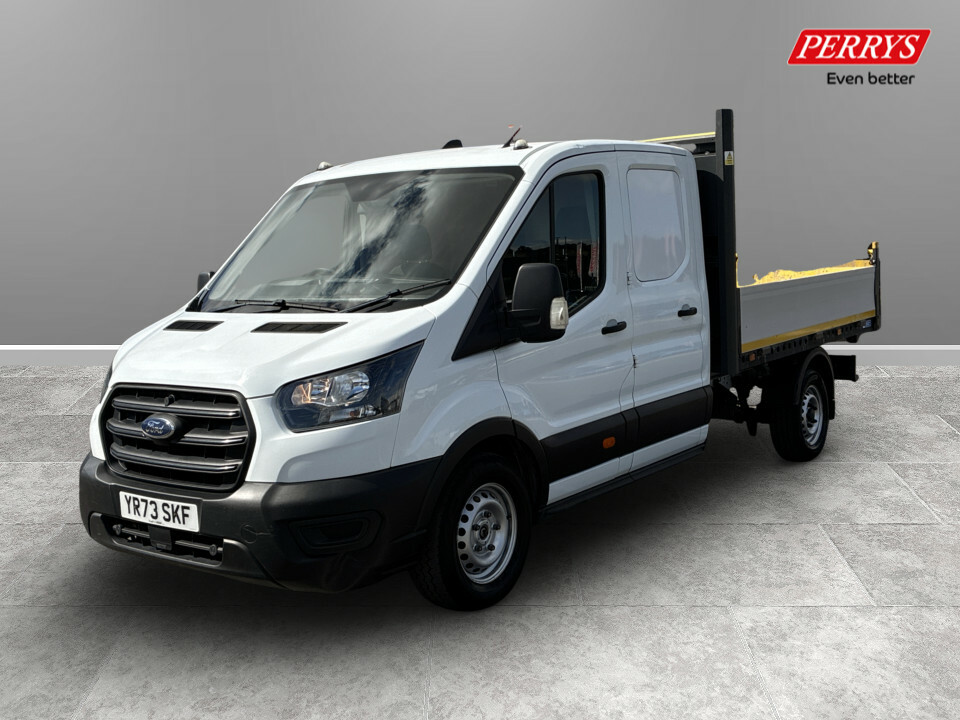 Ford Transit Custom 2.0 Ecoblue 130Ps Double Cab Chassis YR73SKF White #3