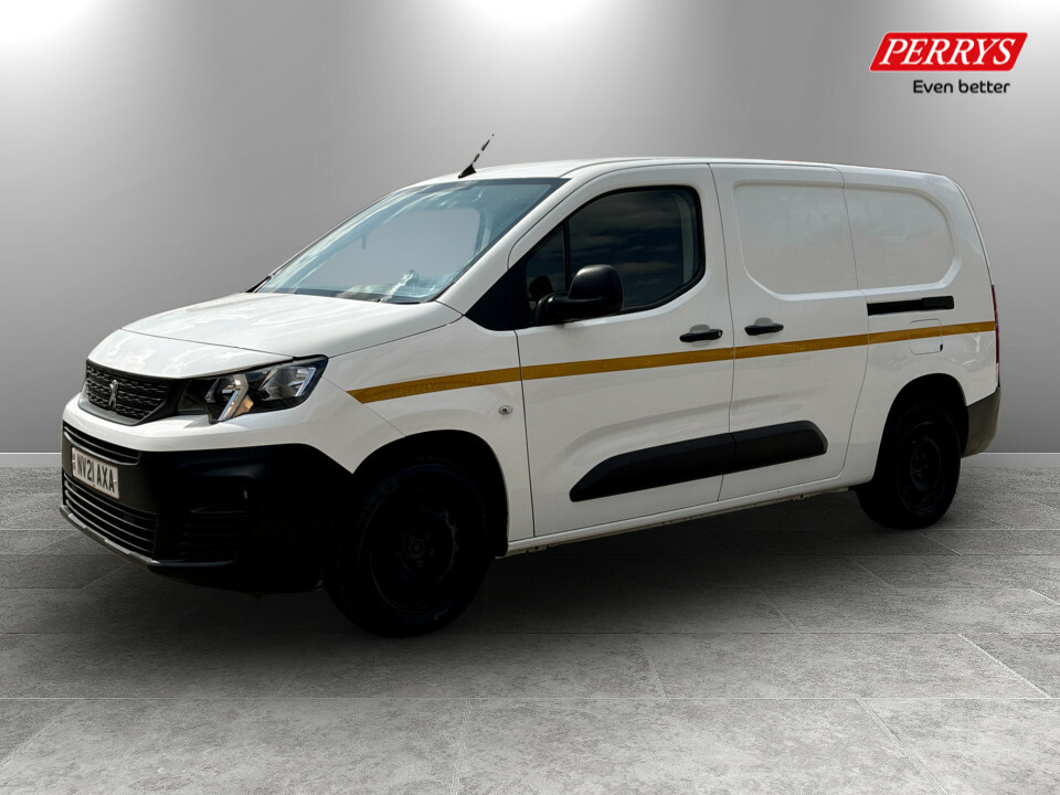 Peugeot Partner 950 1.5 Bluehdi 100 Professional Van NV21AXA White #3