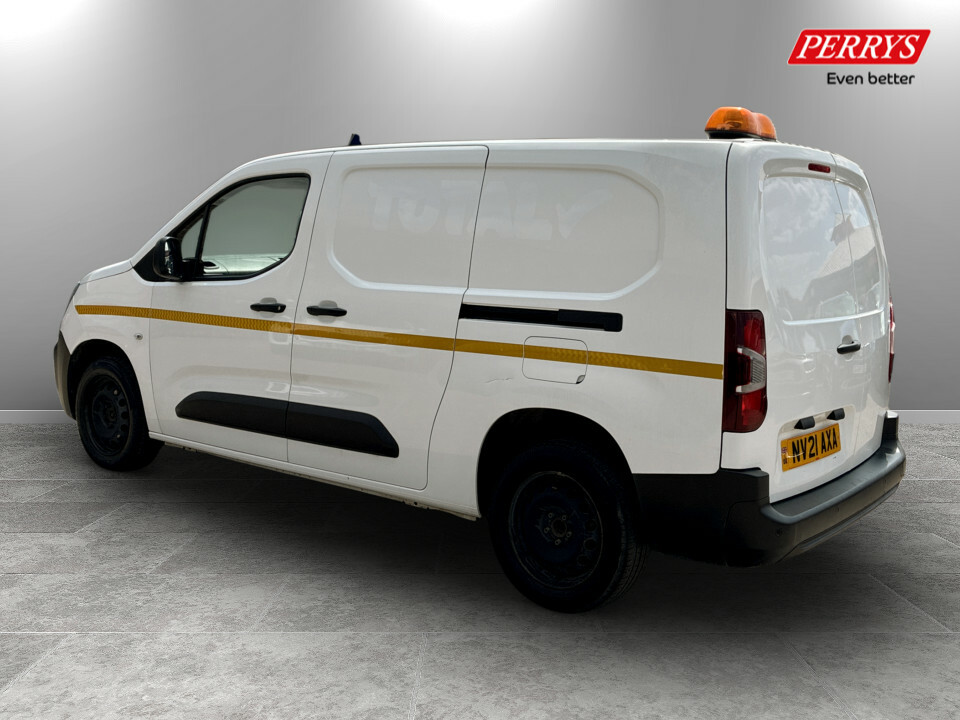 Peugeot Partner 950 1.5 Bluehdi 100 Professional Van NV21AXA White #5