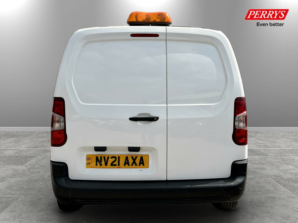Peugeot Partner 950 1.5 Bluehdi 100 Professional Van NV21AXA White #6