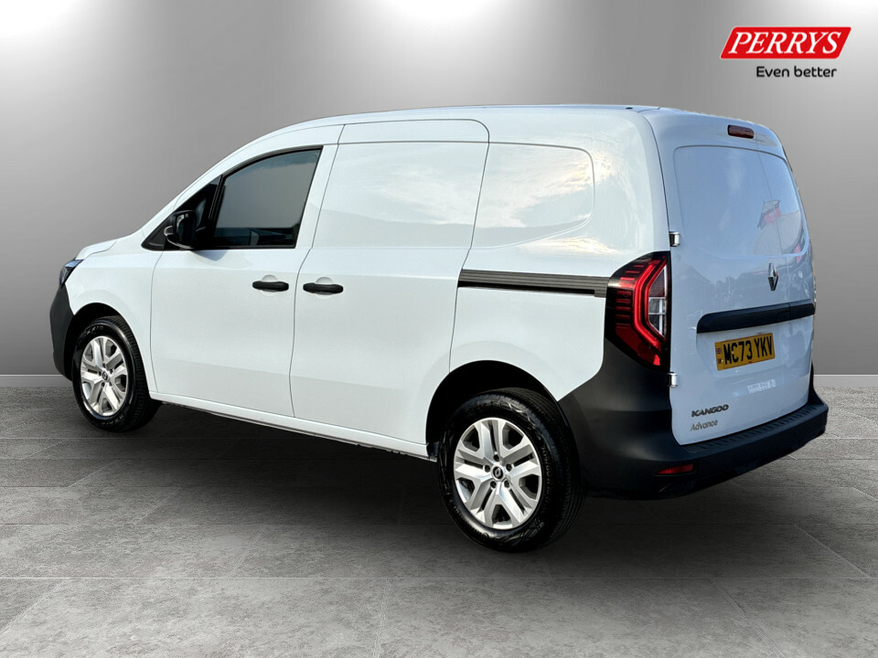 Renault Kangoo Ml19 Blue Dci 95 Advance Van MC73YKV White #5