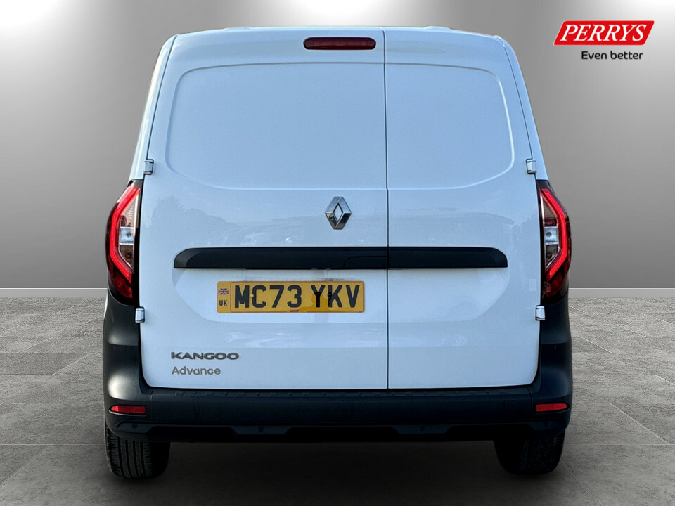 Renault Kangoo Ml19 Blue Dci 95 Advance Van MC73YKV White #6