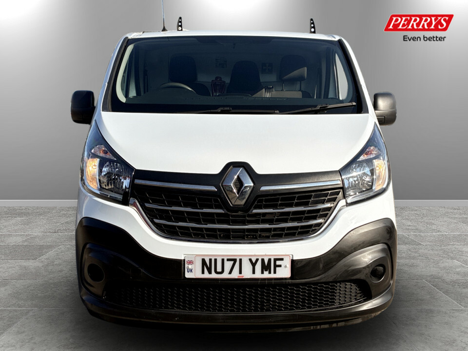 Renault Trafic Ll30 Energy Dci 120 Business Van NU71YMF White #2
