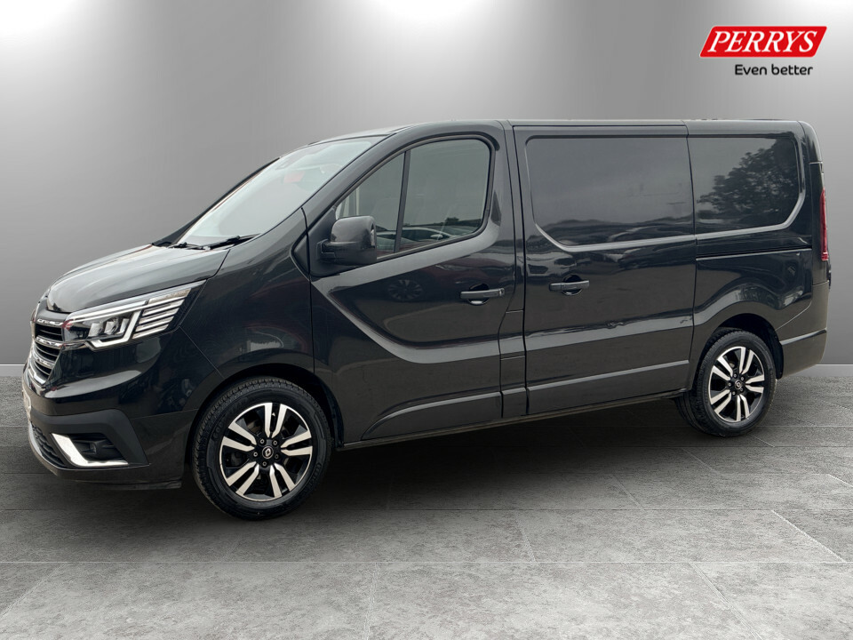Renault Trafic Sl30 Blue Dci 150 Extra Sport Van FP23ZCN Black #3