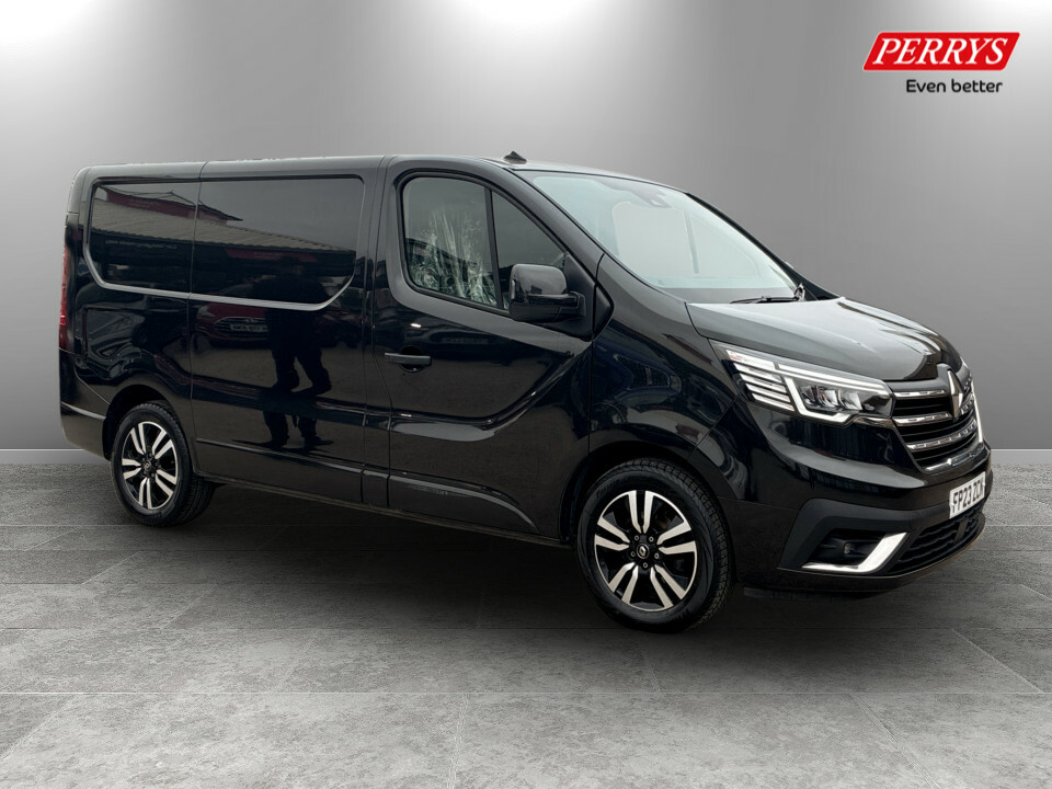 Renault Trafic Sl30 Blue Dci 150 Extra Sport Van Black
