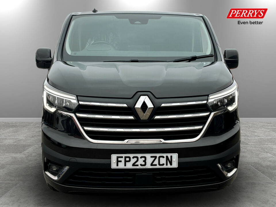 Renault Trafic Sl30 Blue Dci 150 Extra Sport Van FP23ZCN Black #2