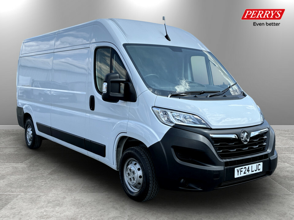 Vauxhall Movano 2.2 Turbo D 140Ps H2 Van Prime White