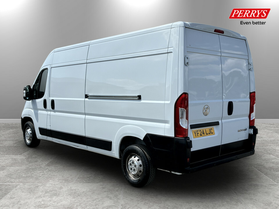 Vauxhall Movano 2.2 Turbo D 140Ps H2 Van Prime White #5