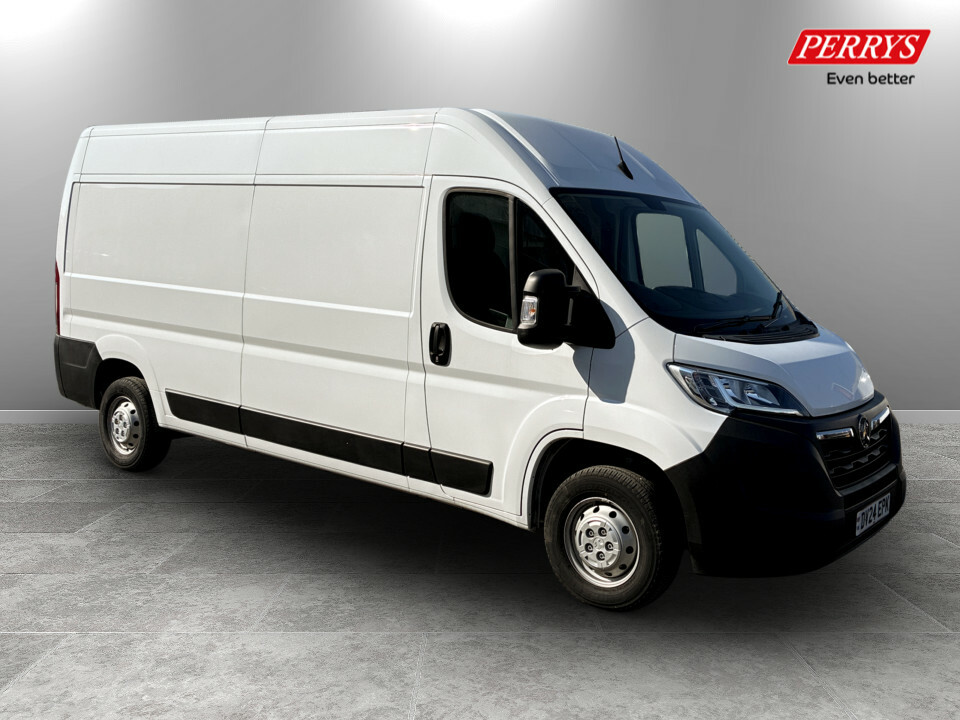 Vauxhall Movano 2.2 Turbo D 140Ps H2 Van Prime White