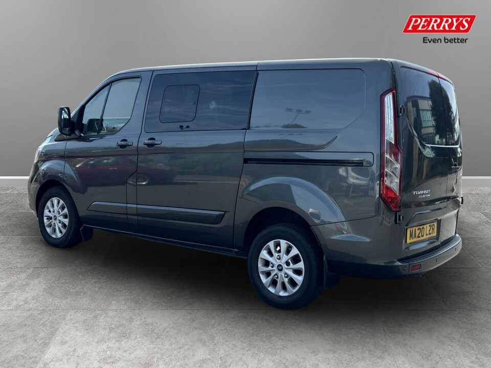 Ford Transit Custom 2.0 Ecoblue 130Ps Low Roof Dcab Limited Van Grey #5