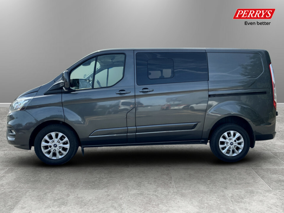 Ford Transit Custom 2.0 Ecoblue 130Ps Low Roof Dcab Limited Van Grey #4