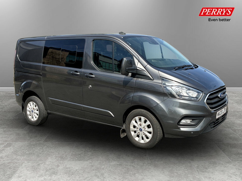 Ford Transit Custom 2.0 Ecoblue 130Ps Low Roof Dcab Limited Van Grey