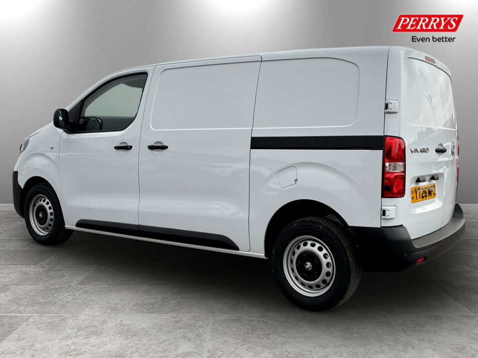 Vauxhall Vivaro 1.5 Turbo D 120 Prime H1 Van YT26MPZ White #5