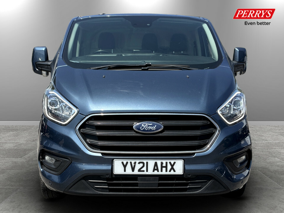 Ford Transit Custom 2.0 Ecoblue 130Ps Low Roof Limited Van YV21AHX Blue #2