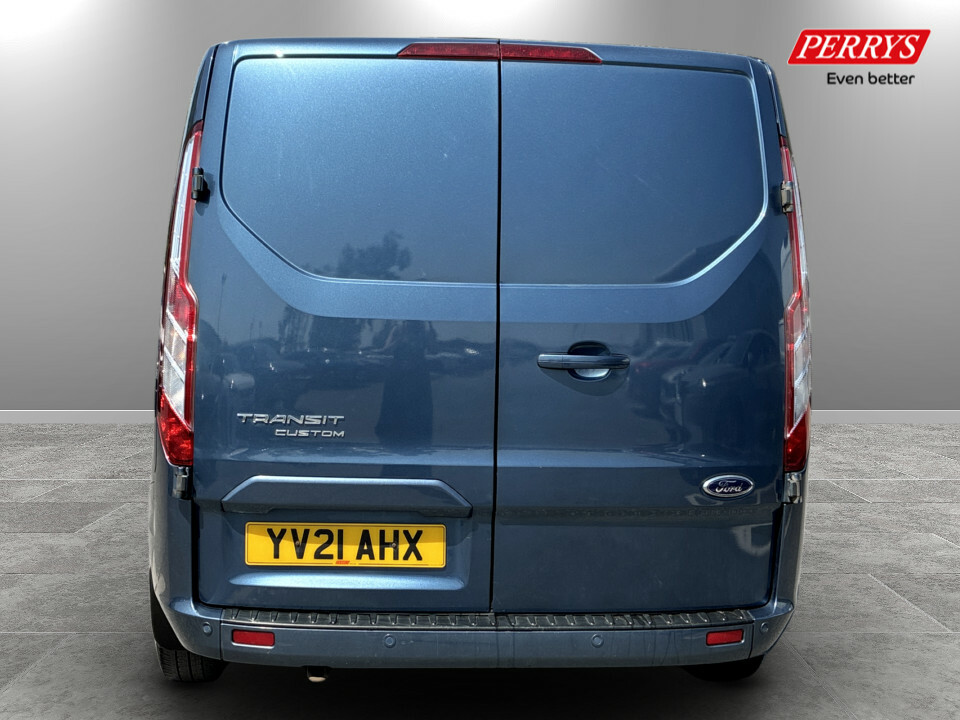 Ford Transit Custom 2.0 Ecoblue 130Ps Low Roof Limited Van YV21AHX Blue #6