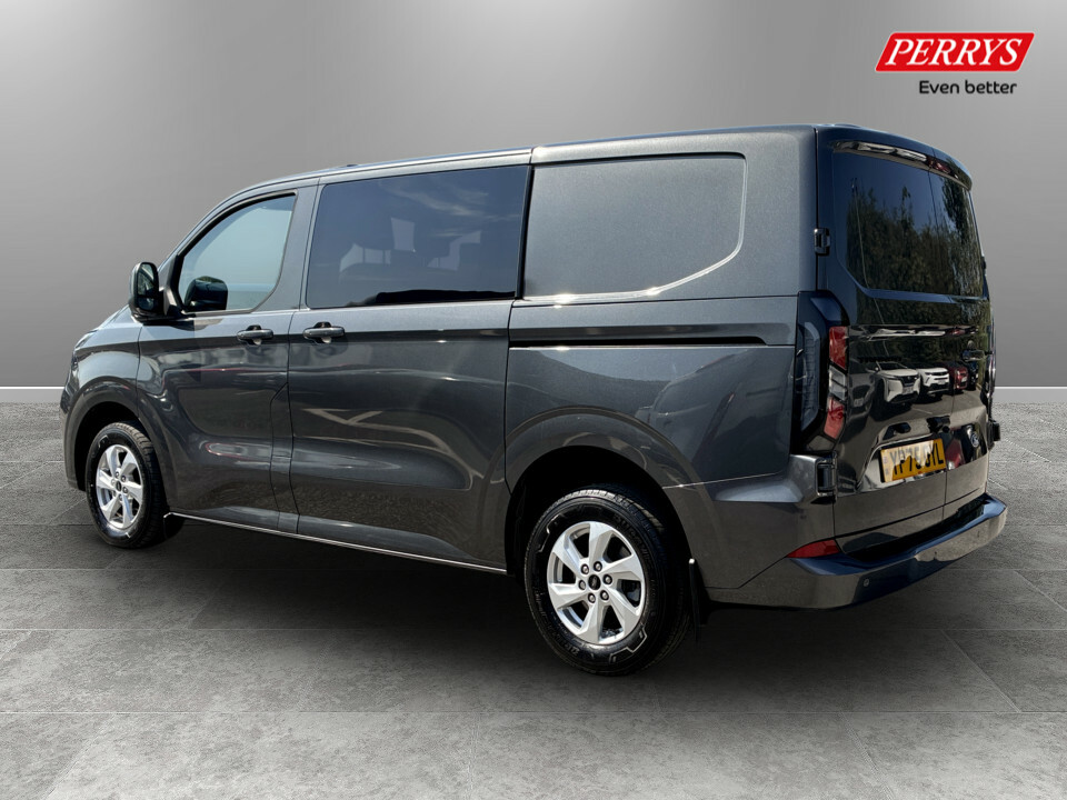 Ford Transit Custom 2.0 Ecoblue 136Ps H1 Double Cab Van Limited YP75OYL Grey #5