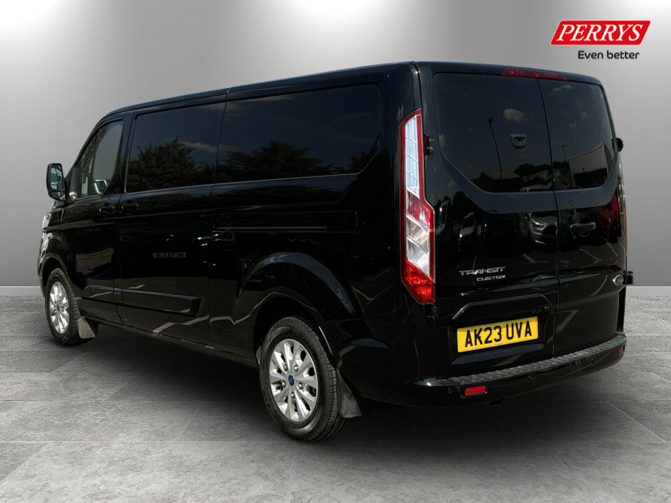 Ford Transit Custom 2.0 Ecoblue 170Ps Low Roof Limited Van AK23UVA Black #5