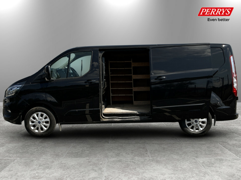 Ford Transit Custom 2.0 Ecoblue 170Ps Low Roof Limited Van AK23UVA Black #4