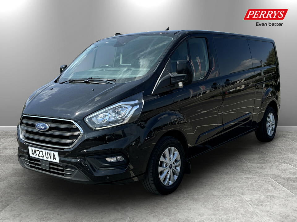 Ford Transit Custom 2.0 Ecoblue 170Ps Low Roof Limited Van AK23UVA Black #3