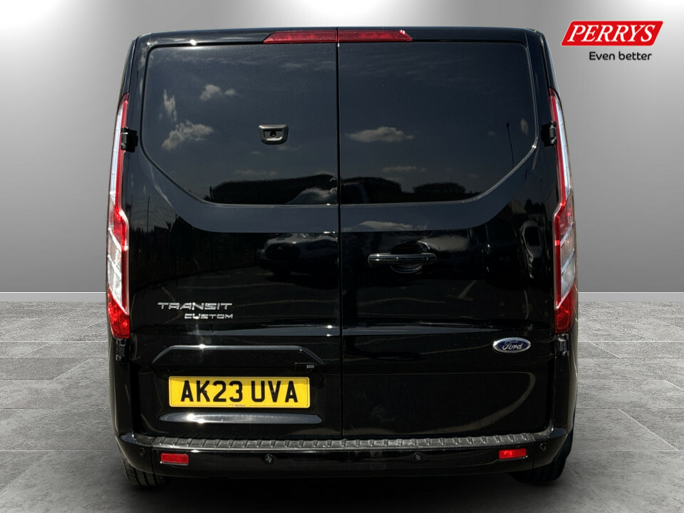 Ford Transit Custom 2.0 Ecoblue 170Ps Low Roof Limited Van AK23UVA Black #6