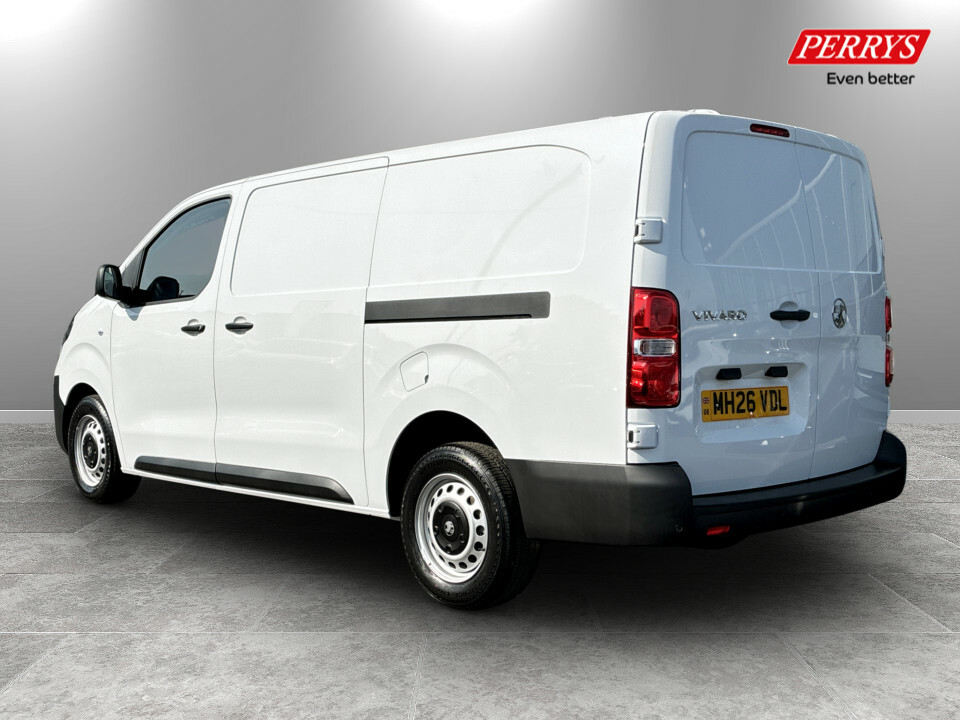 Vauxhall Vivaro 2.0 Turbo D 145 Prime H1 Van MH26VDL White #5