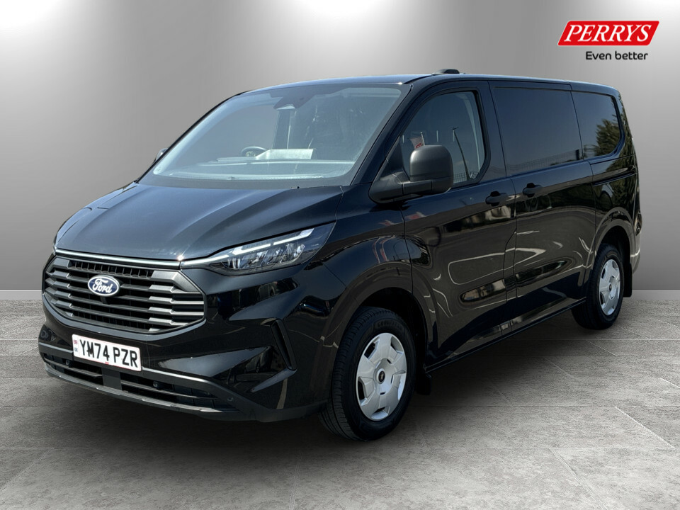 Ford Transit Custom Custom 280 L1 Trend Van 136Ps YM74PZR Black #3
