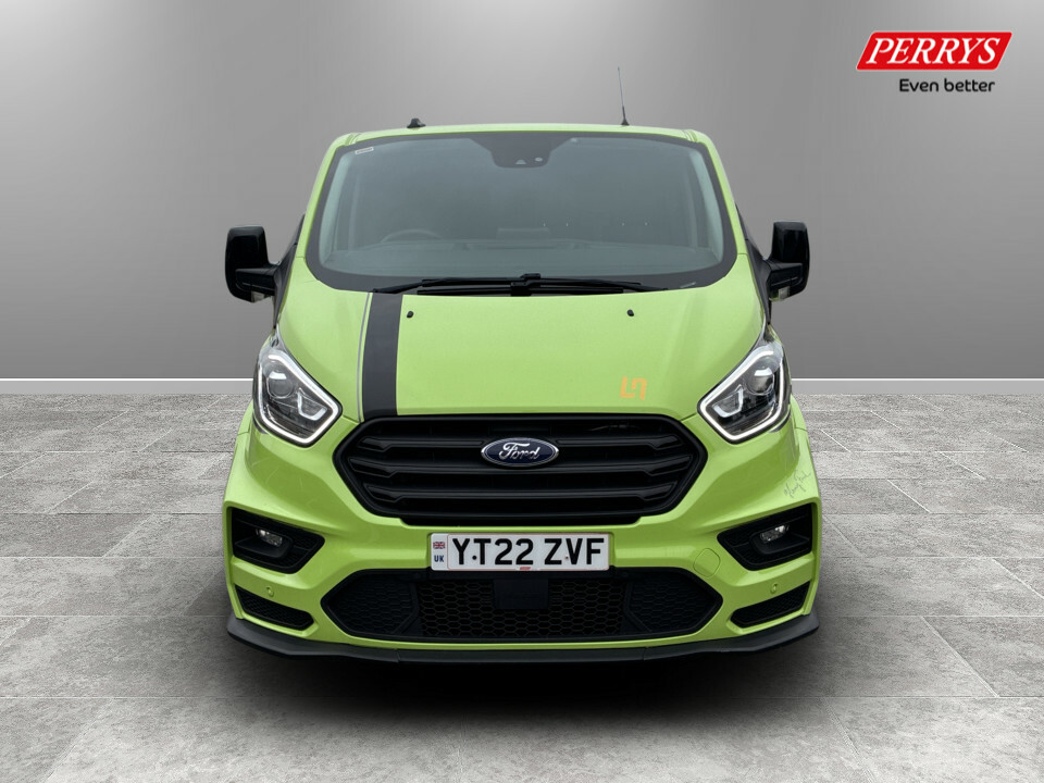 Ford Transit Custom 2.0 Ecoblue 185Ps Low Roof Dcab Ms-rt Van YT22ZVF Green #2