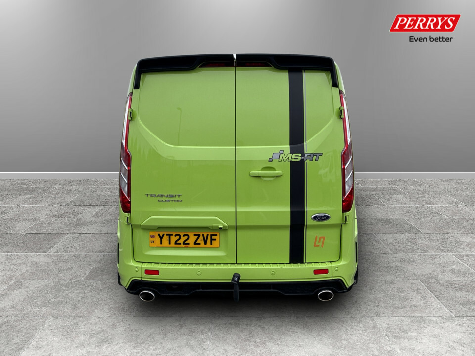 Ford Transit Custom 2.0 Ecoblue 185Ps Low Roof Dcab Ms-rt Van YT22ZVF Green #6