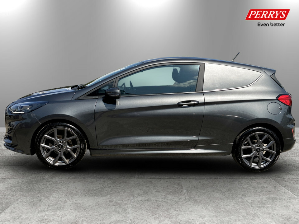 Ford Fiesta 1.0 Ecoboost Mhev Sport Van MX72VDK Grey #4