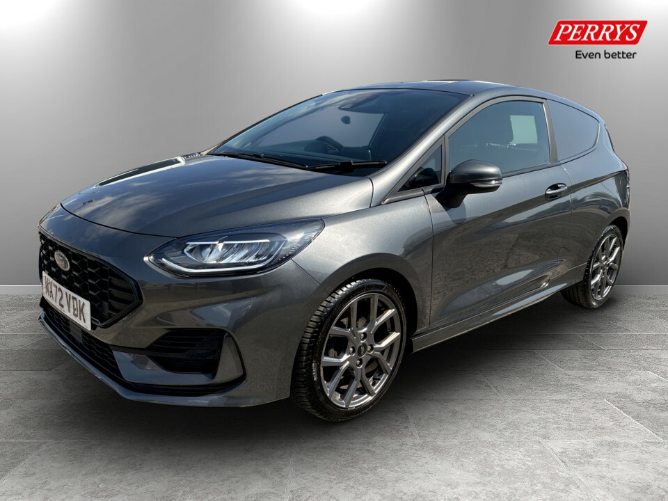 Ford Fiesta 1.0 Ecoboost Mhev Sport Van MX72VDK Grey #3