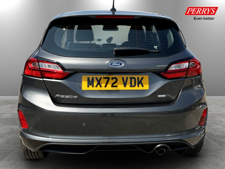Ford Fiesta 1.0 Ecoboost Mhev Sport Van MX72VDK Grey #6