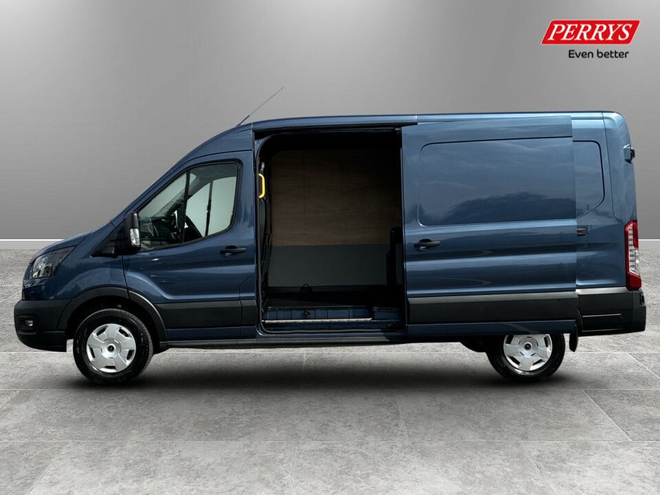 Ford Transit Custom 135Kw 68Kwh H2 Trend Van Dap Blue #4