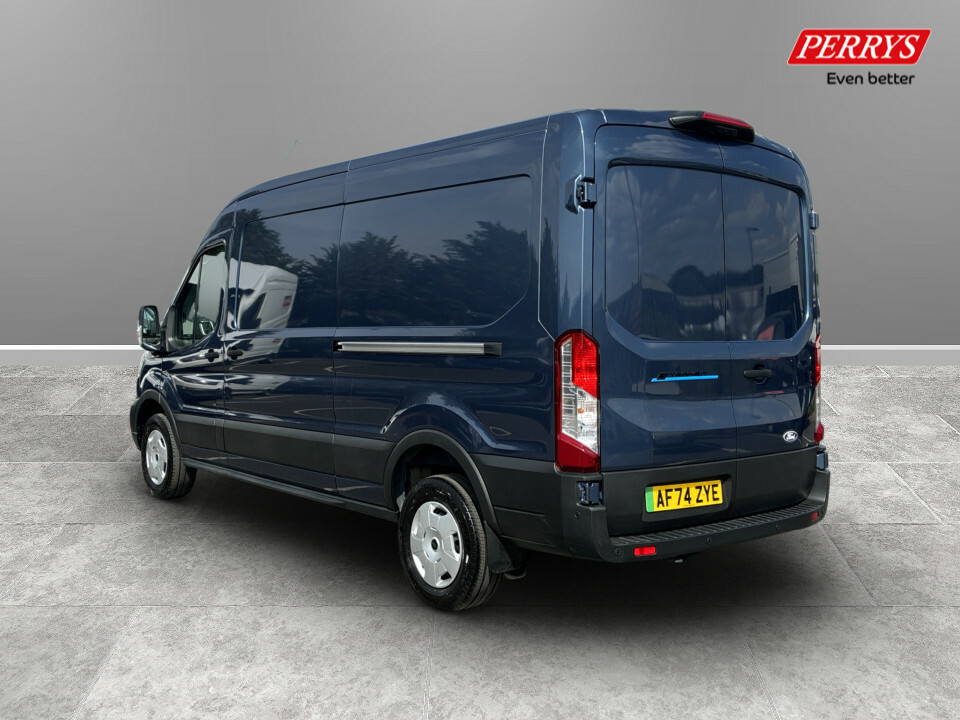 Ford Transit Custom 135Kw 68Kwh H2 Trend Van Dap Blue #5