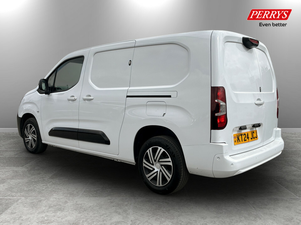 Peugeot Partner 1.5 Bluehdi 100 Asphalt Van KT24JCJ White #5