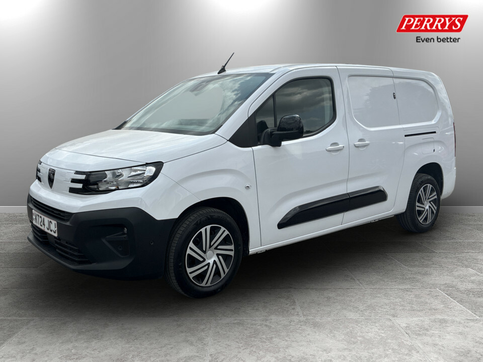 Peugeot Partner 1.5 Bluehdi 100 Asphalt Van KT24JCJ White #3