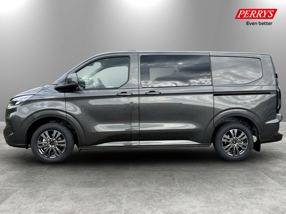 Ford Transit Custom 2.0 Ecoblue 136Ps H1 Double Cab Van Limited Grey #5