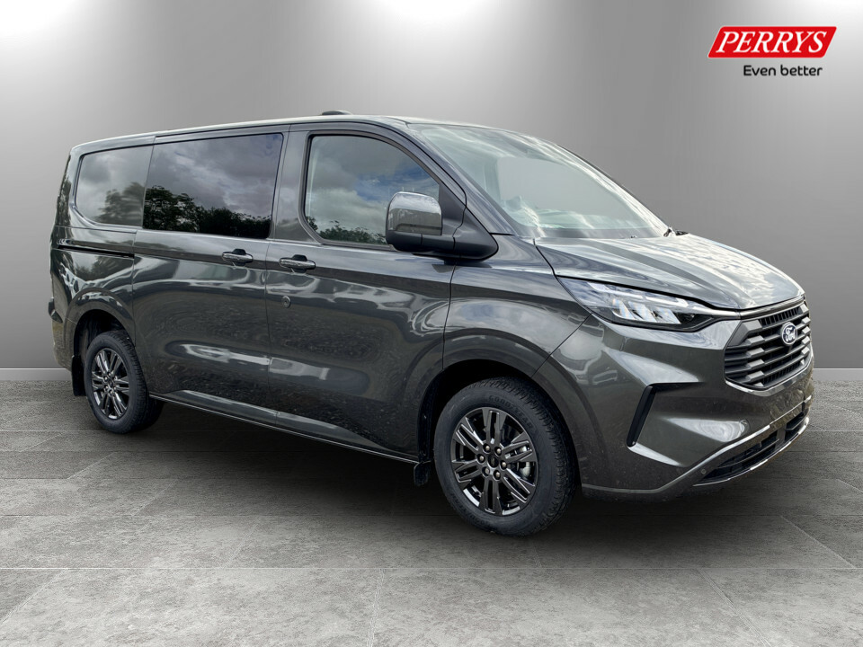 Ford Transit Custom 2.0 Ecoblue 136Ps H1 Double Cab Van Limited Grey