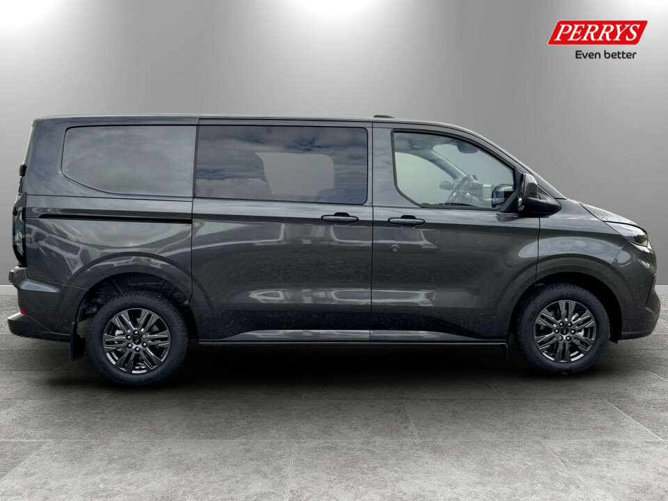 Ford Transit Custom 2.0 Ecoblue 136Ps H1 Double Cab Van Limited Grey #4
